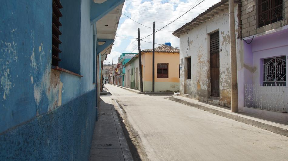 Cuba Streets Colonial Buildings