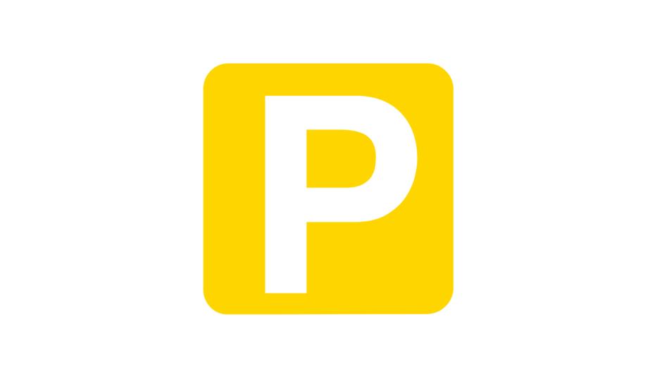 parking symbol shield warning note
