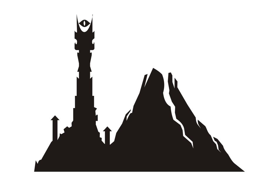 mordor volcano mountain of destiny