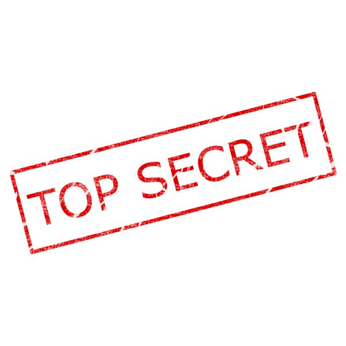 stamp top secret secret