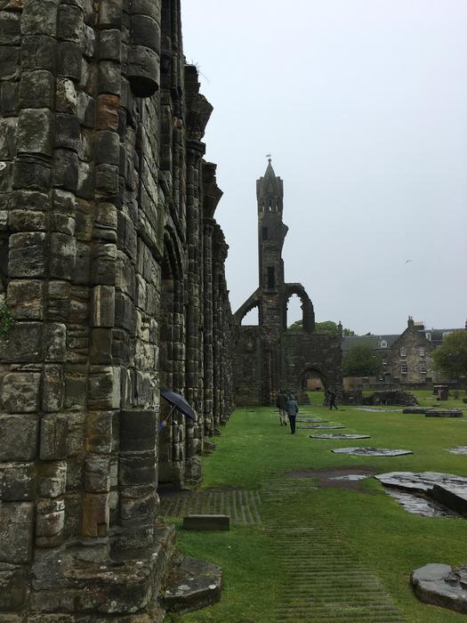 old ruined castle