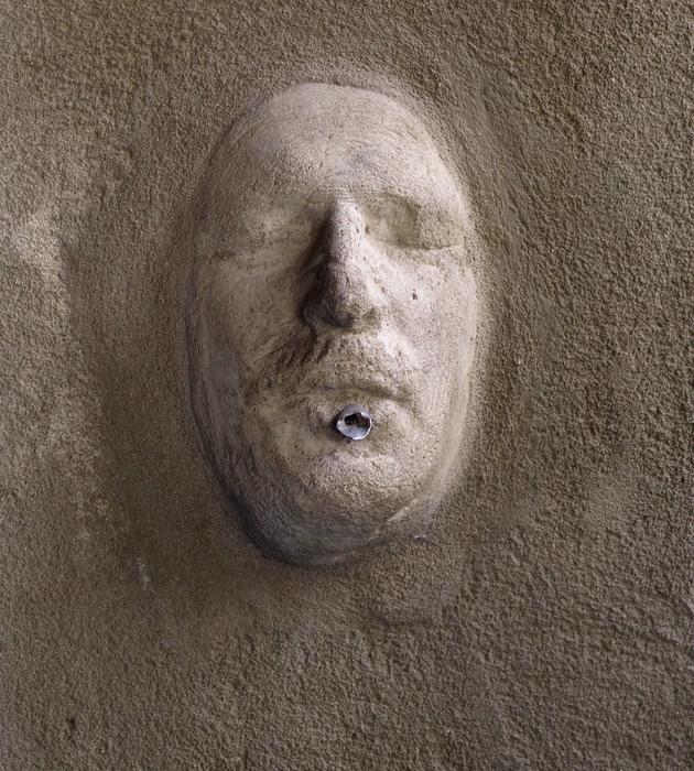 Fountain Face Gargoyle Rock