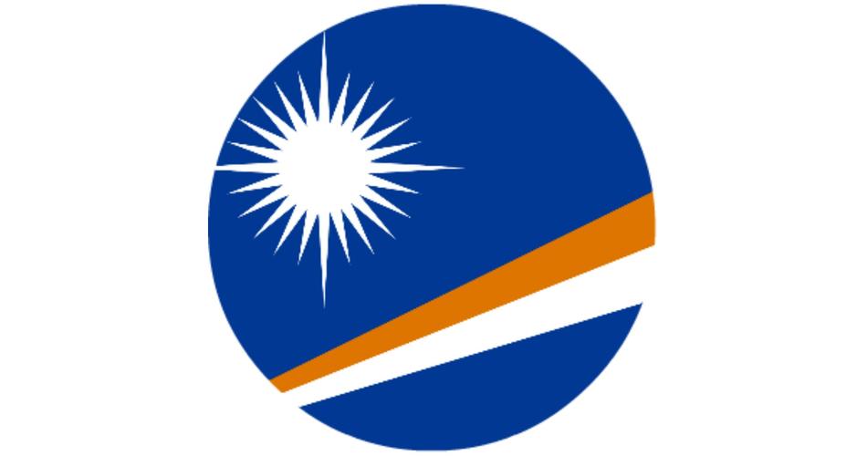 color flag of the island marshals