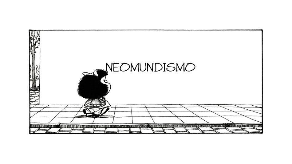 cartoon drawing of a girl looking at the wall