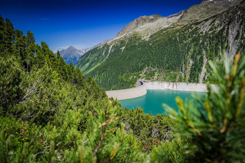 Schlegeis Reservoir Ginzling