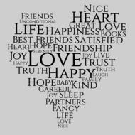 nice words heart