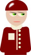 man doll drawing