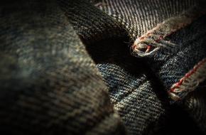 denim with thread