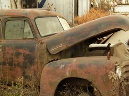 Scrap Metal Rust Rusted