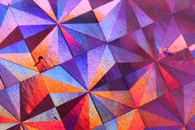 Colourful Abstract as a geometric background