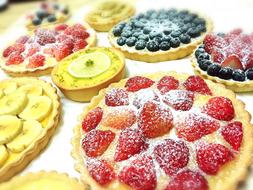 berry pies