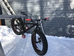 Winter Bike Snow