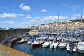 Sète Port Boats