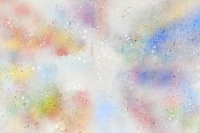 abstract watercolor drawing as background