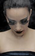 Woman Model Make-Up The Young