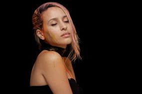 Young Woman Model Make-Up