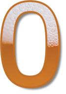 gradient digit 0