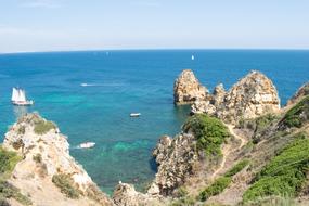 Portugal coastal cliffs