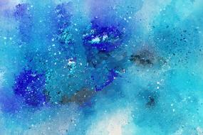 background art abstract watercolor blue