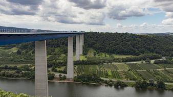 Bridge Steel construction view