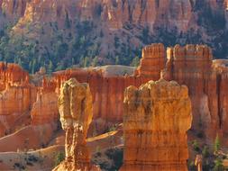 red rocks beautiful view