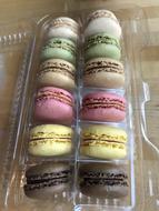 Macaroons Sweets Variety