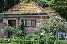 Brick Building Roof