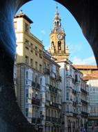 Vitoria Plaza Bell Tower Virgin white