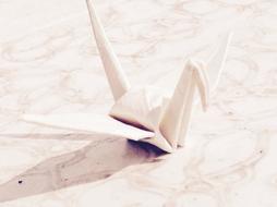 Japanese paper crane