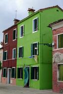 green house with windows street