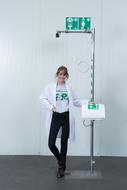 Free-Standing Emergency Shower