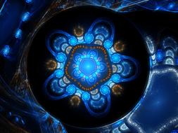 abstract digital art fractal