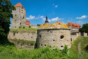 unusually beautiful Castle Querfurt Saxony