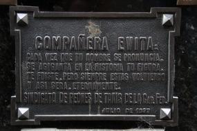 Eva Peron Cemetery