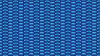 wave pattern blue as background