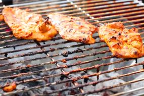 barbecue fried juicy