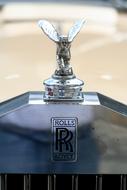 Hood Ornament Rolls Royce Antique