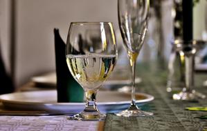 Gedeckter Table Board Tableware