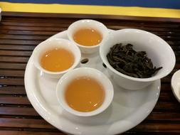 tea ceremony macro view