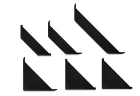 graphic design ribbon corners