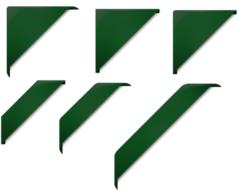 graphic design ribbon corners