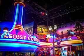 neon signs of Disneyland Studios