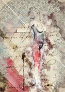 art collage design colorful color