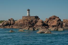 Brittany Brehat Island Lighthouse