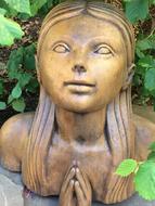 Girl Statue Garden Decoration