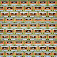 Retro Cassette Back