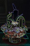 Candle Flowers 50