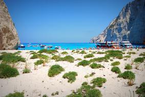 Cove Beach Navagio Bay view