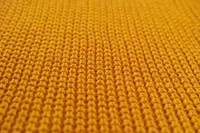 orange color knitted fabric, Abstract Pattern