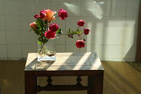 Flower Arrangement Red Flowers